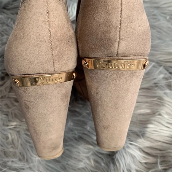 NWOB Juicy Couture Wedge Boots - Picture 2 of 4